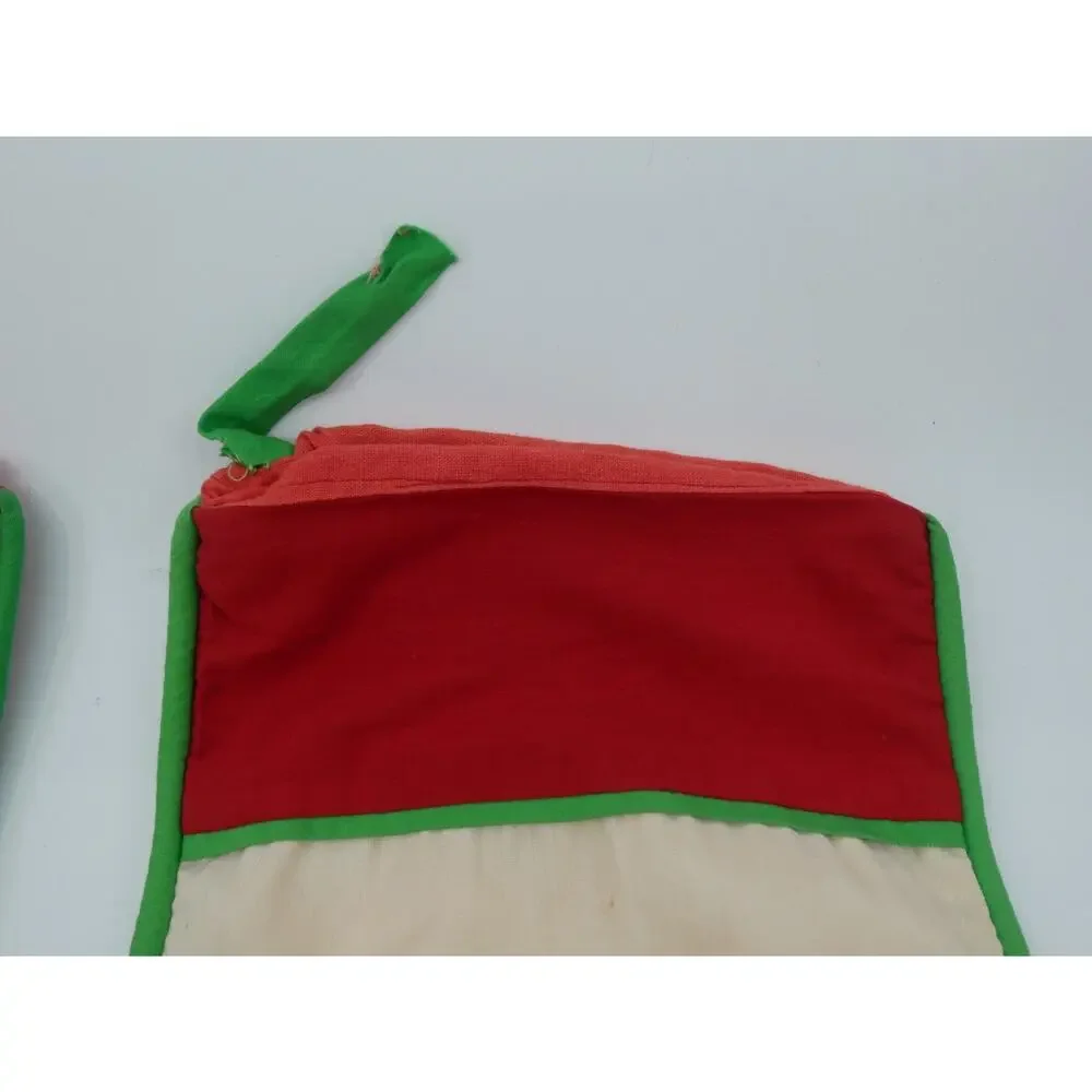 House of Hatten Joyce Miller Christmas Stockings Santa and Mrs. Claus Pair